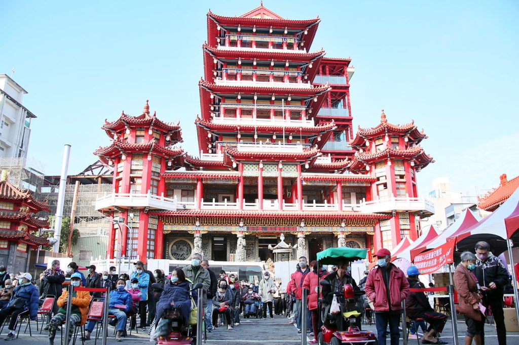 九華山地藏庵歲末送暖