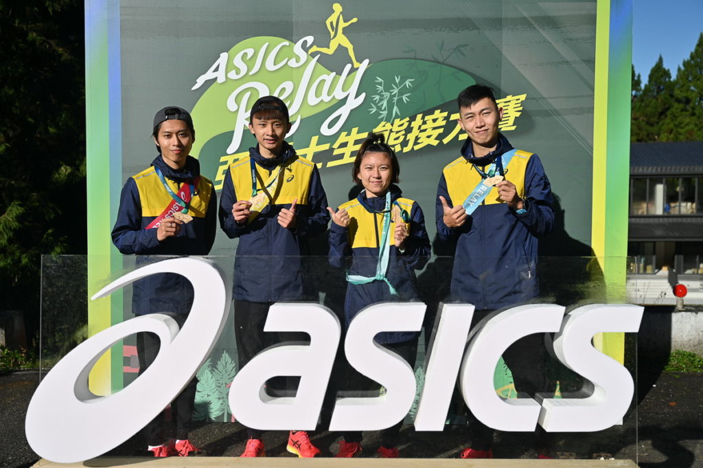 ASICS META組率先衝過終點,以總成績1小時30分58秒拿下本次ASICS RELAY生態接力賽冠軍頭銜。