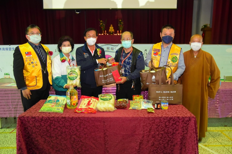 佛光山寒冬送暖23年未間斷 林明溱感謝義行善舉