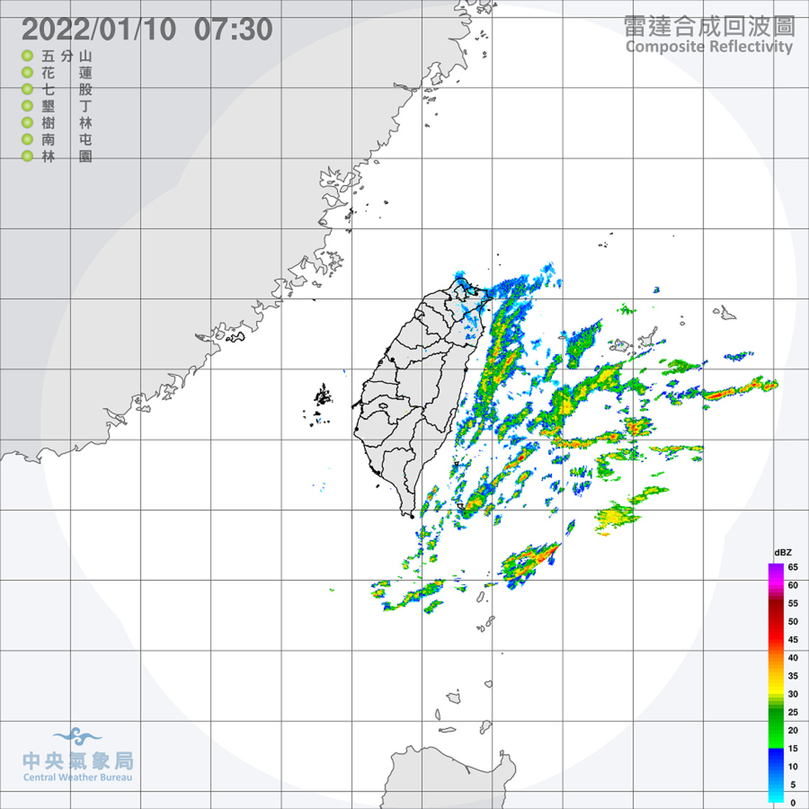各地早晚涼 迎風面局部雨 今晚起北東水氣增