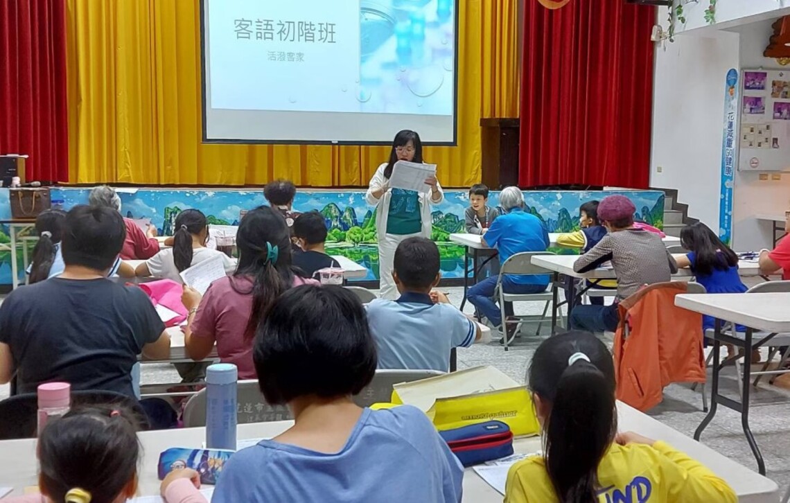 縣府積極推廣客語班   鄉親學子認證有獎金