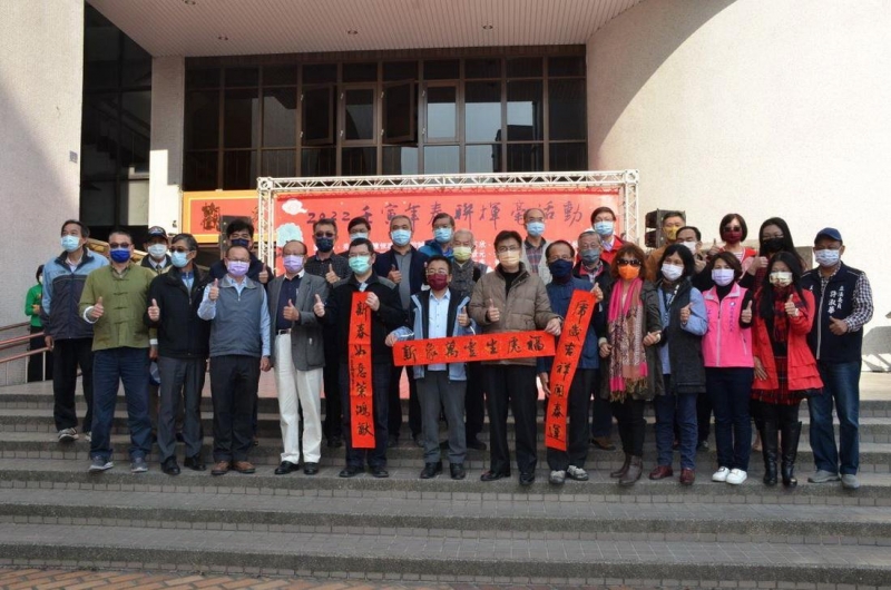 書法名家齊聚揮毫春聯 感受濃厚年節氣氛