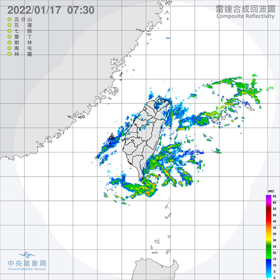 鋒面通過 冷空氣增強 全臺皆有降雨機會