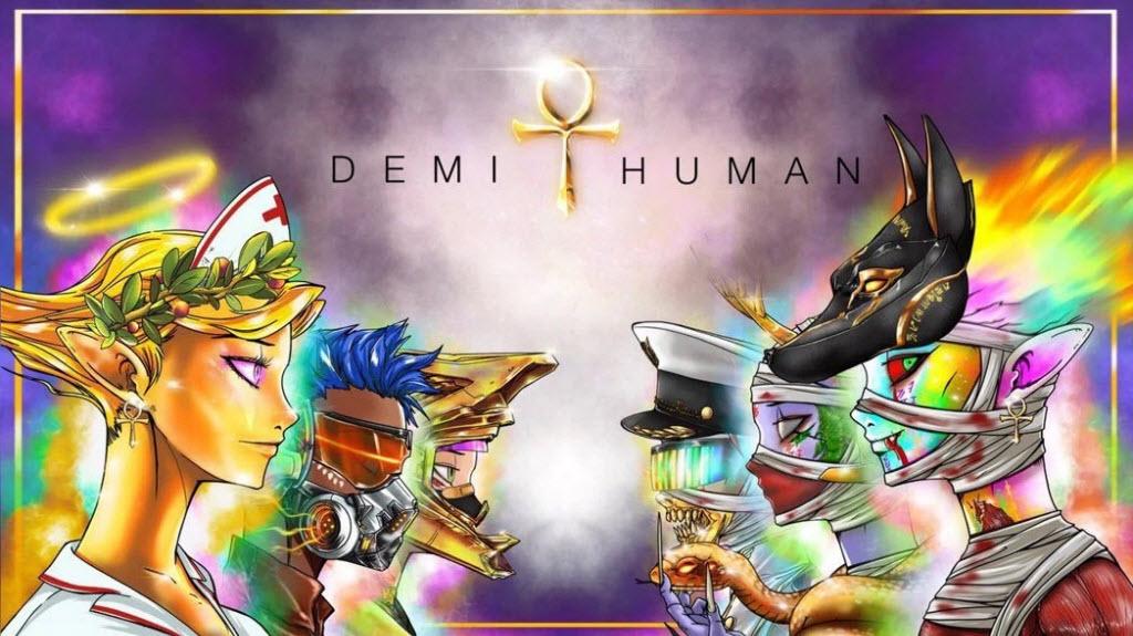 ▲「Demi Human NFTs」第一頂級藍籌NFT(圖/潘奕彰提供)