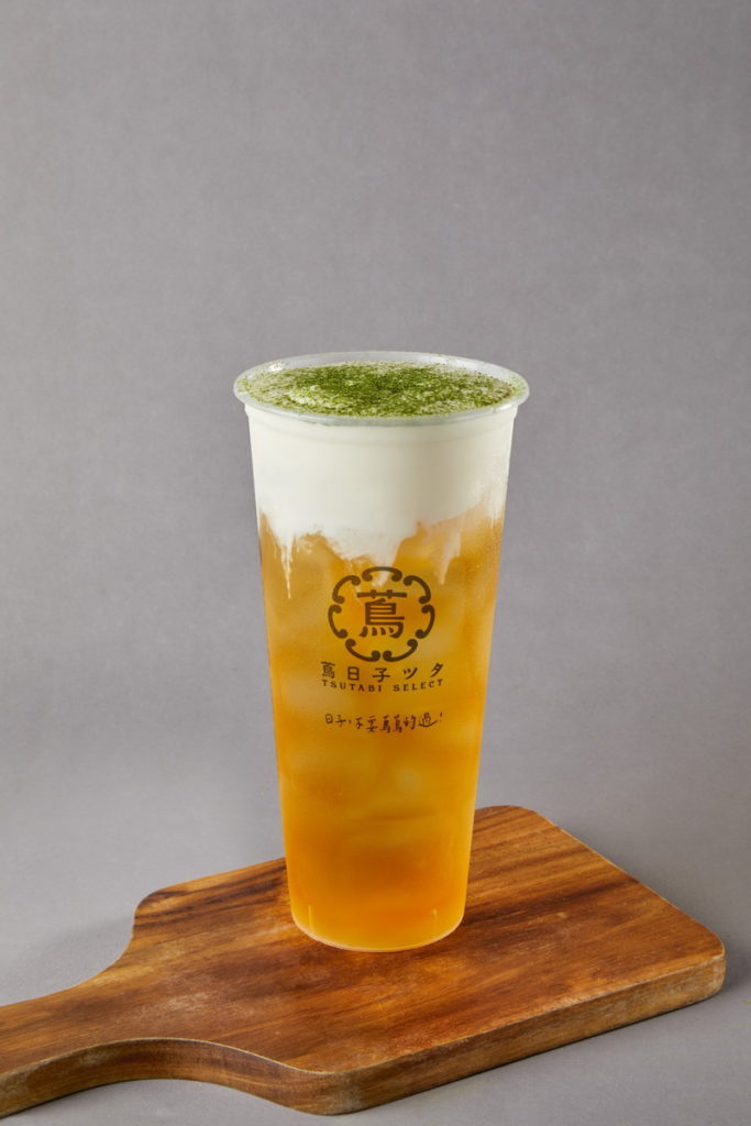 圖說 遠東百貨竹北店開幕蔦日子0121指定飲品 白雲朵朵蔦綠65元1杯