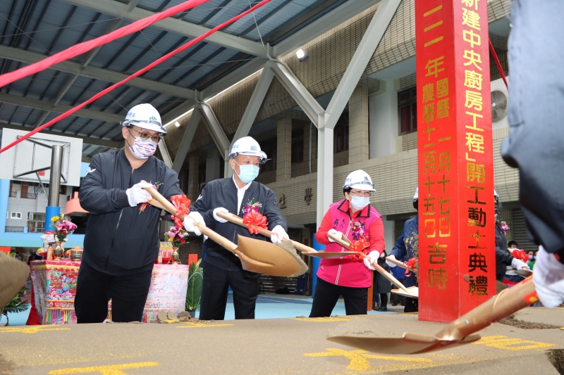 苗縣營養午餐供應量最大 照南國小新建中央廚房