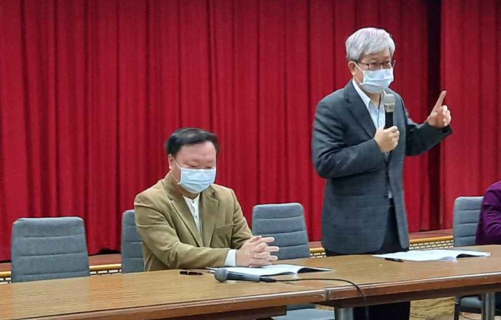 考區主任吳校長表示,今年為因應108課綱,學生第一次舉行3天學測考試。