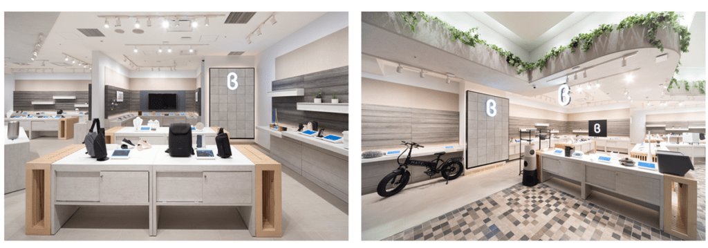 b8ta所提供的產品體驗，以電器、家電類商品討論度最高，店面還展示化妝品、背包、服飾等生活商品，種類十分豐富。（照片來源：©b8ta Japan.）
