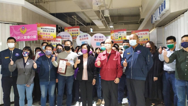春節專案把關公共安全 王惠美率隊稽查彰化大賣場