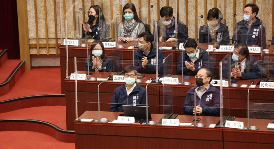 高雄市議會第三屆第9次臨時會閉幕 陳其邁率市府團隊感謝議會支持與監督