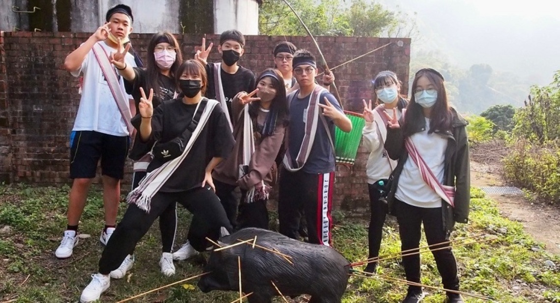 開平餐飲在地文化體驗營 國際部學生深入松鶴部落體驗式學習
