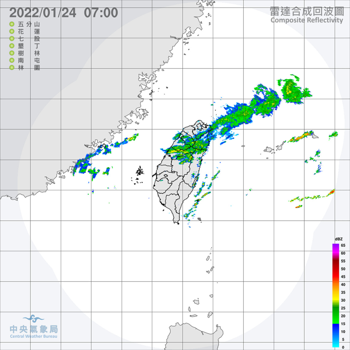 華南雲雨區及東北季風增強影響 北臺灣整天濕涼 其他地區早晚亦涼