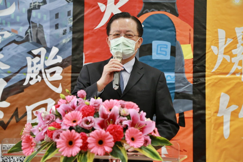 內政部消防署署長蕭煥章致詞_嘉義市政府提供