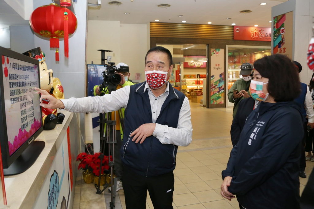 春節疏運視察