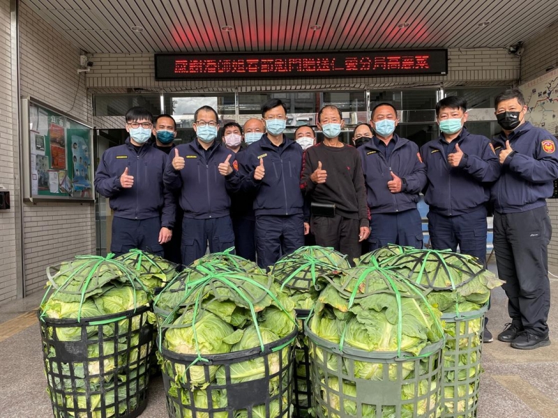 認購高麗菜送波麗士 善心人義舉襄助菜農
