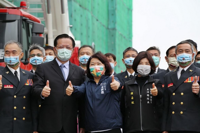 消防署長蕭煥章至嘉義市基層座談關心基層同仁
