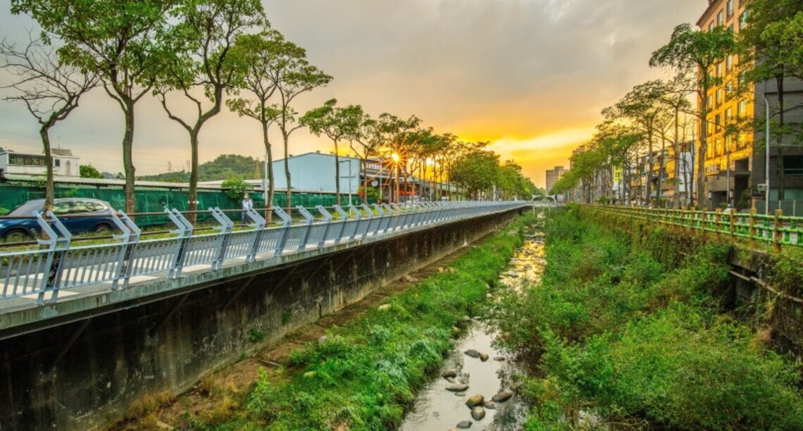 藤寮坑溝恢復河川生態 為全國都市型近自然河川樹立新的典範!