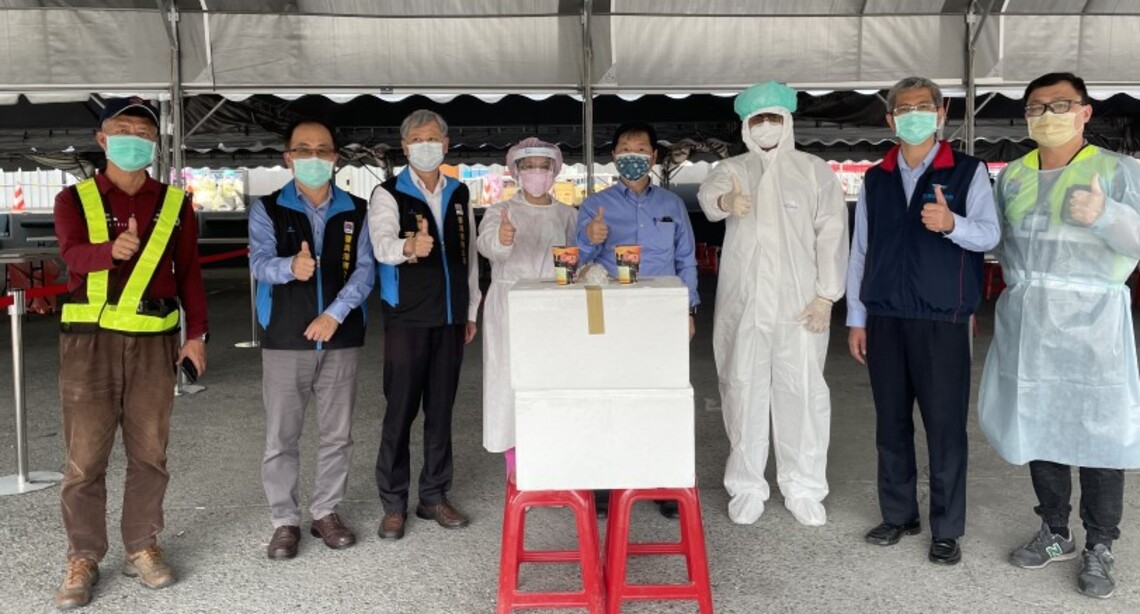 祁文中持續督導港區防疫措施嚴堵疫情擴散 並慰問第一線醫護人員辛勞