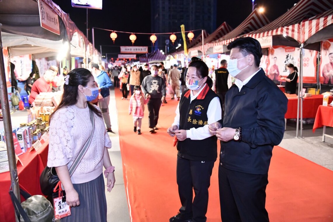 「2022花蓮年貨大街展售活動」26日熱鬧開賣