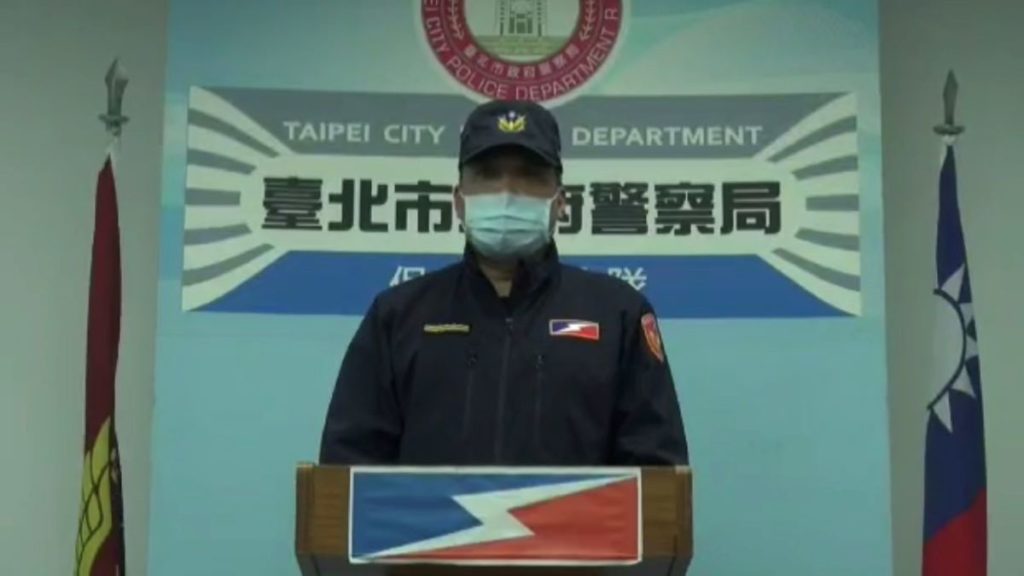 發言人臺北市保安警察大隊第一中隊長張駿緯