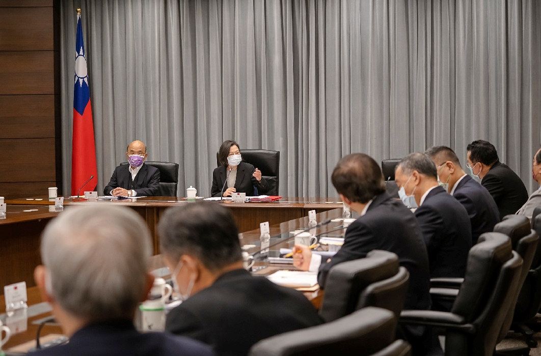 下達3點指示!蔡英文年前召開國安高層會議 關注台海和平列第一位 87 下達3點指示!蔡英文年前召開國安高層會議 關注台海和平列第一位