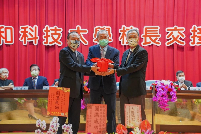 美和科大校長交接典禮  王建臺打造學校品牌、重返榮光