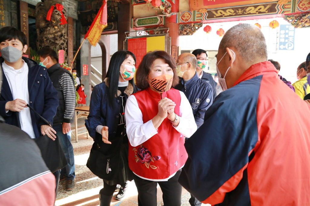 市長跟民眾拜年