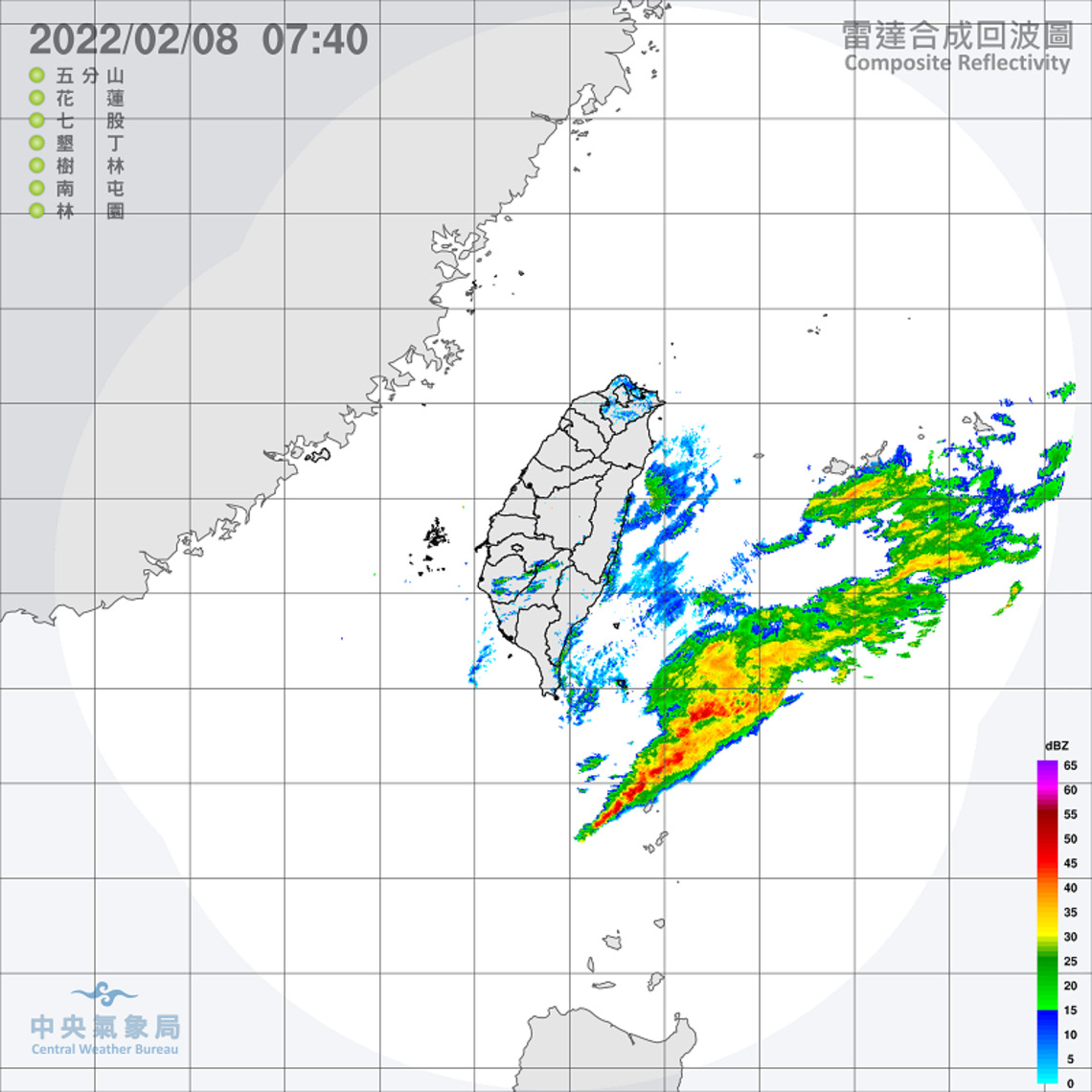 鋒面通過冷空氣南下 北臺整天涼冷 中南部多雲