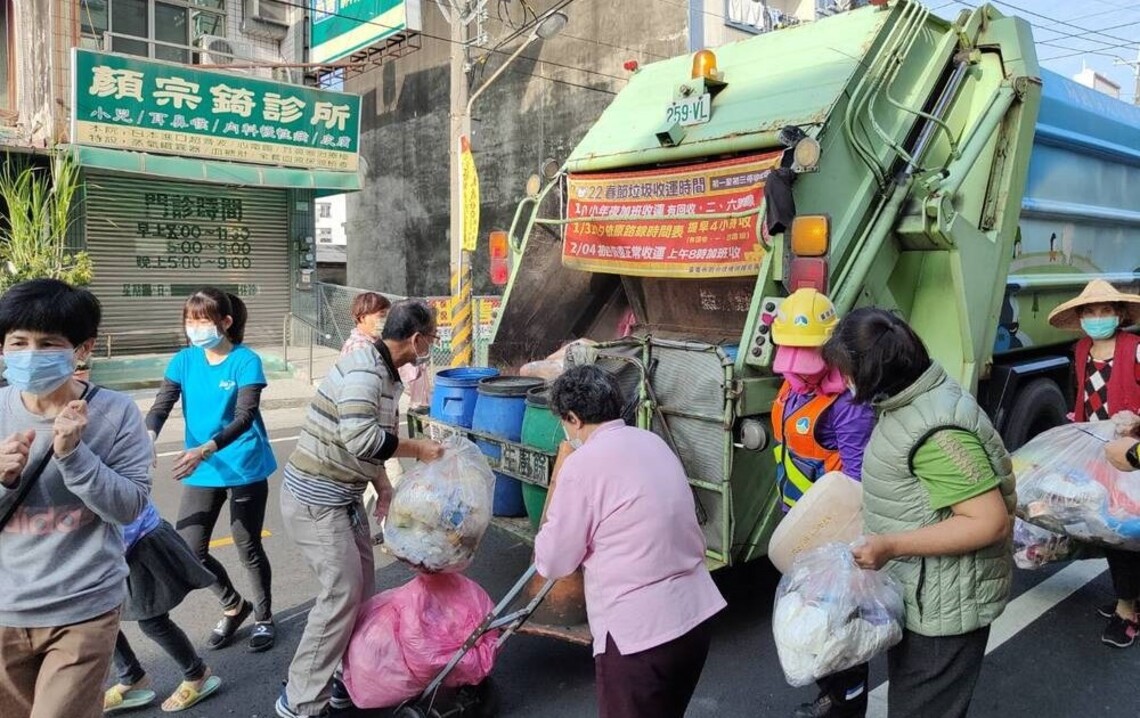 台南春節清運7千噸垃圾