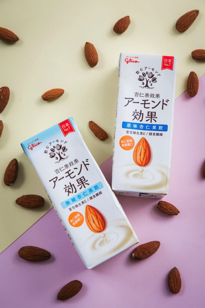 《杏仁果效果》採用特有凍結粉碎技術,保留杏仁果實的營養及美味口感(照片提供:台灣格力高)