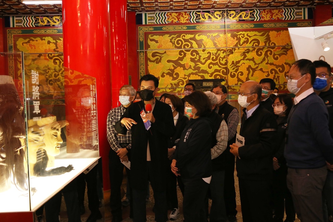 來嘉「用一炷香時間,走百餘年宮藝!」《城美館》展出時間至2/15