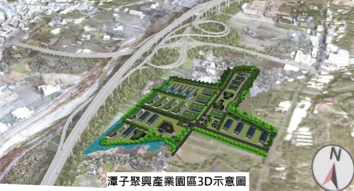 改善產業用地缺地 中市潭子聚興產業園區台糖用地將於上半年招租