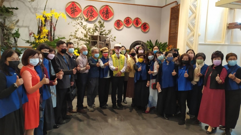 藝揚春華中華花藝展 百年彰化藝術館再現半線情
