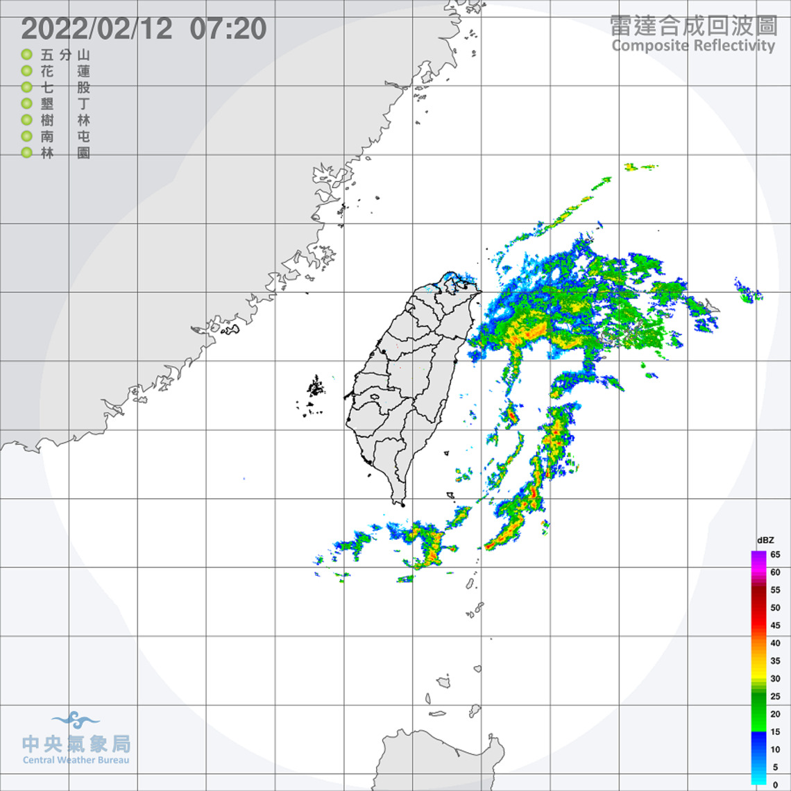 西半部大多多雲到晴、東半部局部雨 夜晚清晨留意低雲或霧