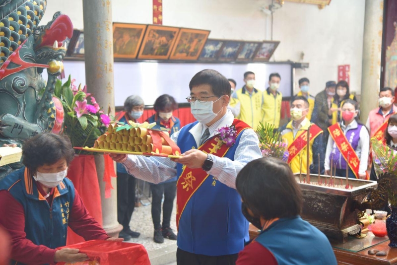 竹山鎮沙東宮紀念延平郡王釋奠春祭典禮