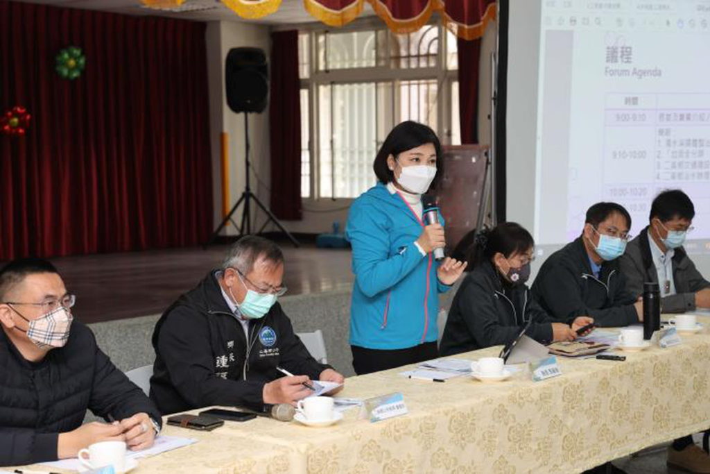 縣府行動主管會報移師二崙 共同關心二崙鄉濁水溪揚塵整治成果、交通建設成果及治水辦