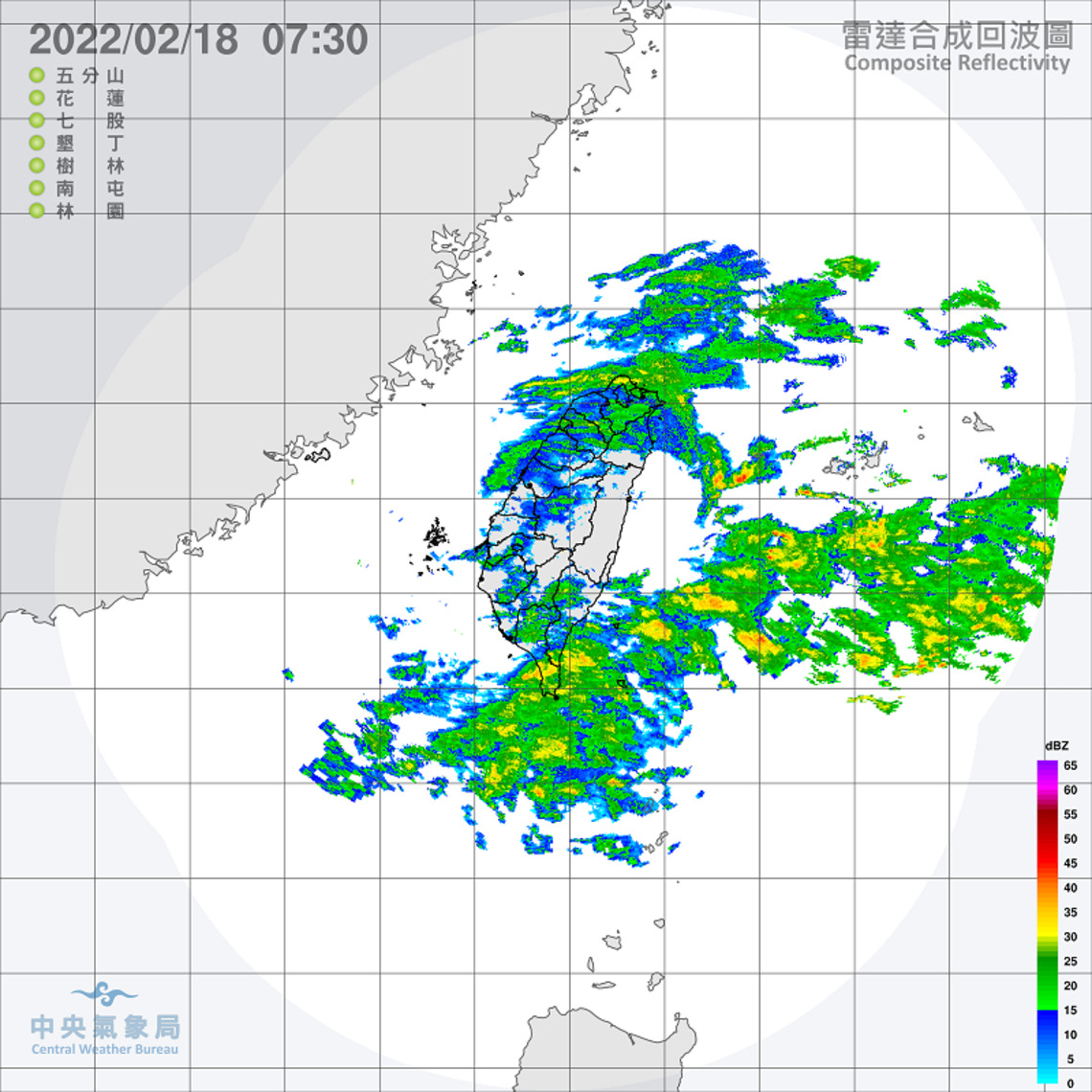 華南雲雨區東移水氣增    沿海留意強風長浪