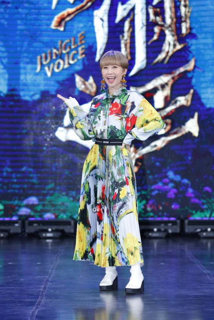 主持人LULU(圖/聲林之王3/預錄現場照,非管制期間內拍攝)