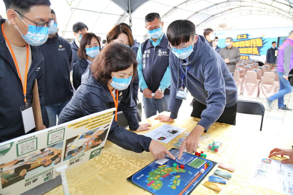 市長參觀「玩吧!學霸!」
