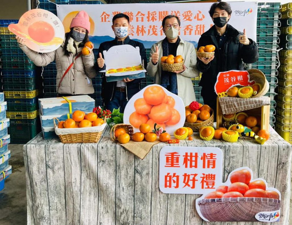 企業聯合採購送愛心 雲林茂谷柑香甜人間
