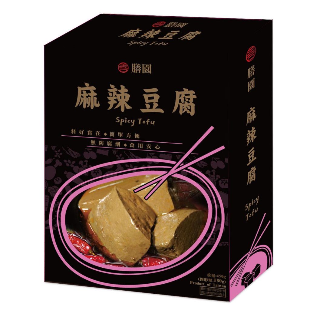 萊爾富販售善膳園麻辣豆腐(配料),NT 129元