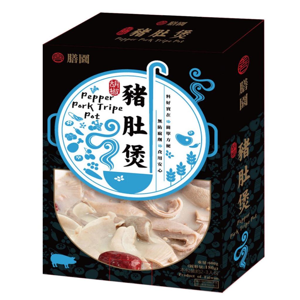 萊爾富販售善膳園胡椒豬肚鍋,NT 179元