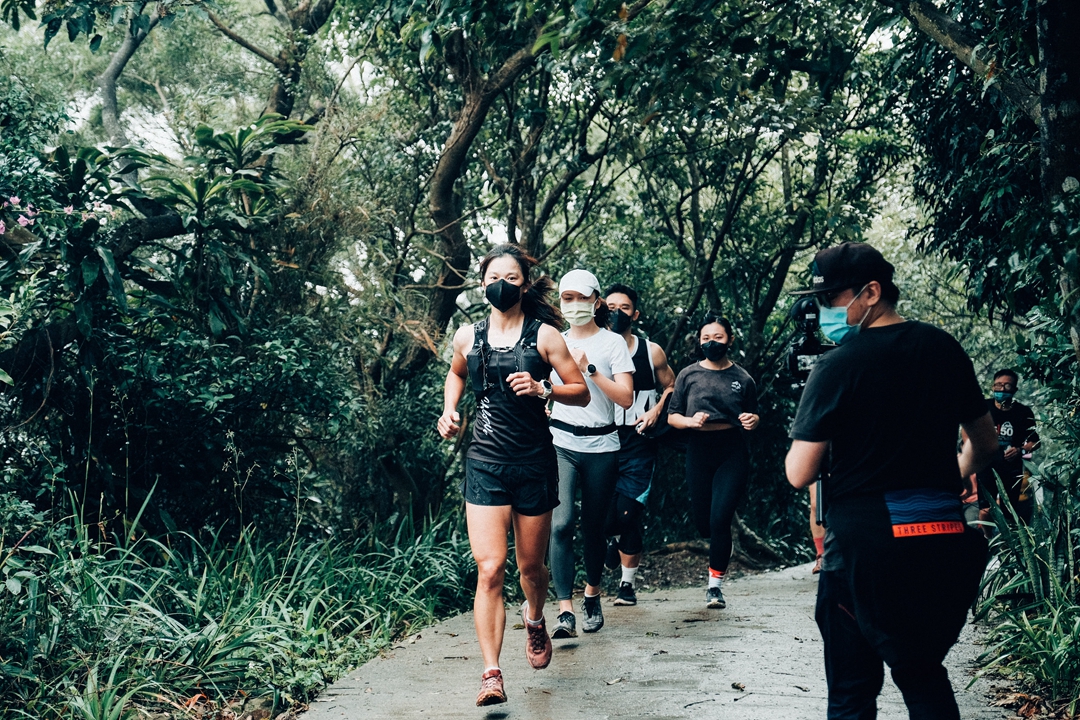 山徑路跑賽段設計在臺北大縱走第五段劍潭支線。圖片來源：LAVA 台灣鐵人三項公司