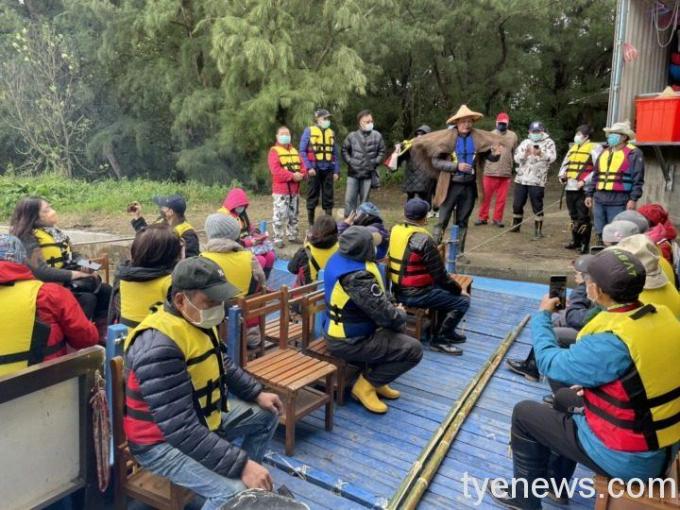 桃園市政府海岸管理工程處策劃「桃園里海、里山深度旅遊團」。圖：市府提供