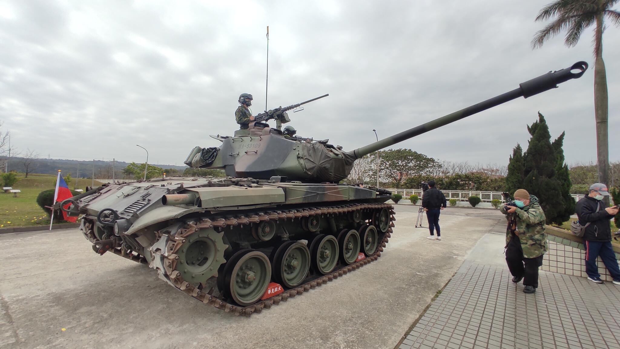首批美援/守衛家園逾60年 最後汽油引擎戰車M41A3今退役 54 IMG 20220225 103702