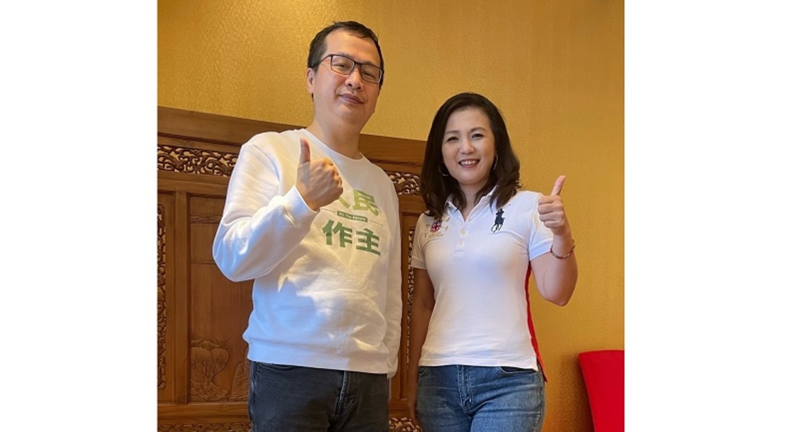 羅智強選高雄市長 陳若翠:這條路很艱難,但值得你奮鬥