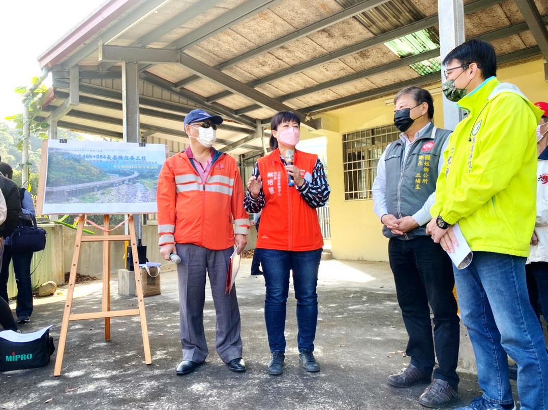 南投國姓長壽橋改善 現勘替代道路