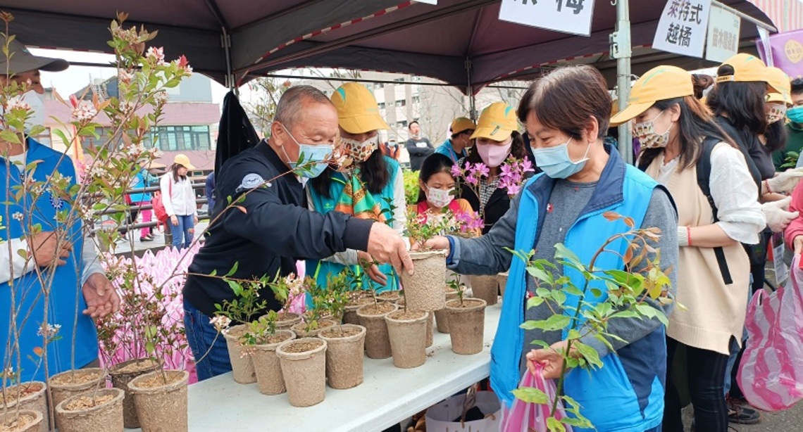 苗栗縣政府舉辦植樹節活動 響應「森活的碳循」