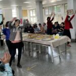 ▲豐原警分局舉辦茶會歡慶婦女節,女警現場活力勁舞展現「豐原新女力時代」 (圖/台中豐原分局 提供)