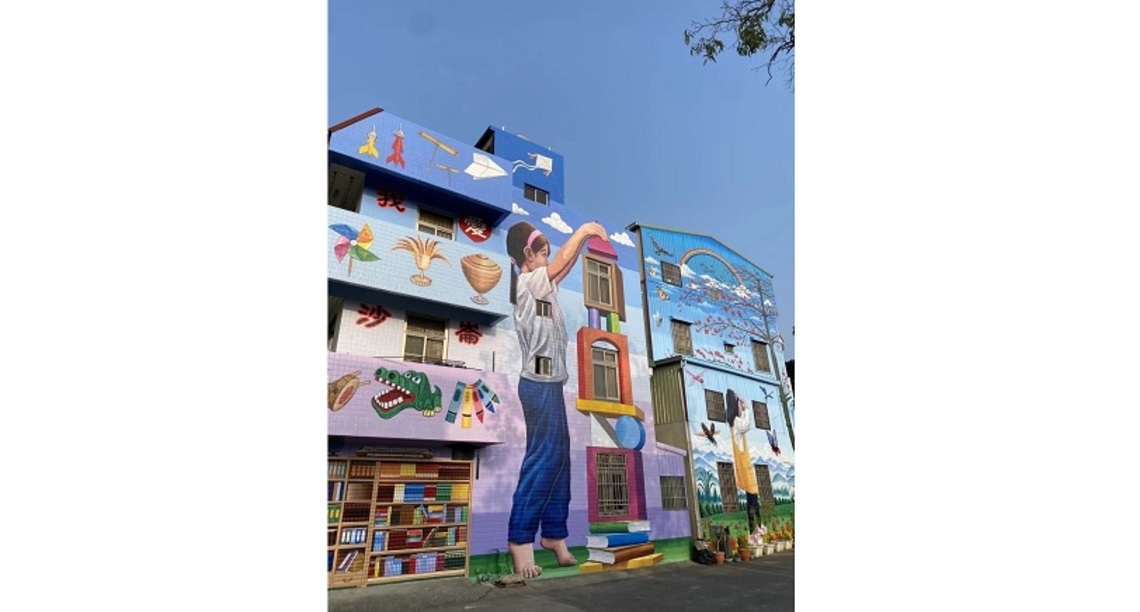 台南歸仁彩繪民宅增景點